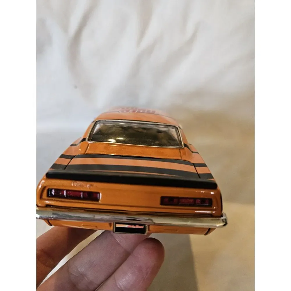 Jada Big Time Muscle Auto‎ Zone Orange 1969 Chevy Camaro 1:24 Diecast Coin Bank